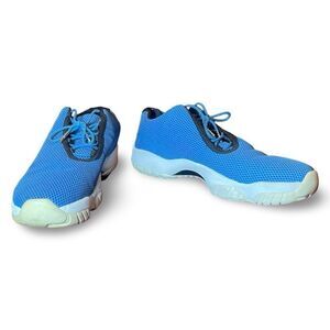 AIR JORDANS Future Low Men’s Sneaker, Blue/ Black/ White, Size 11